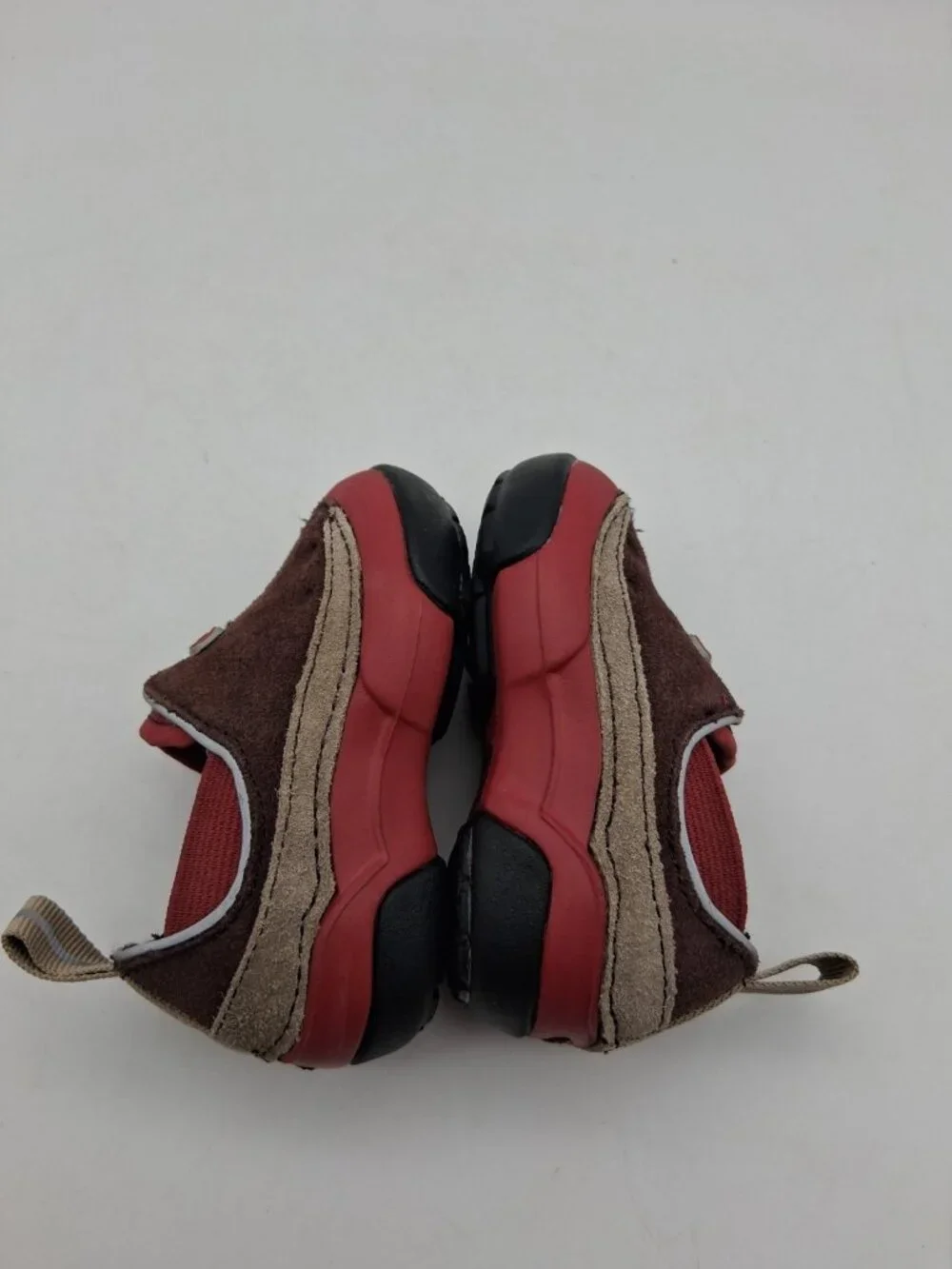 Crocs Red Brown Dawson Slip On Sneakers Size 4 Baby/Toddler